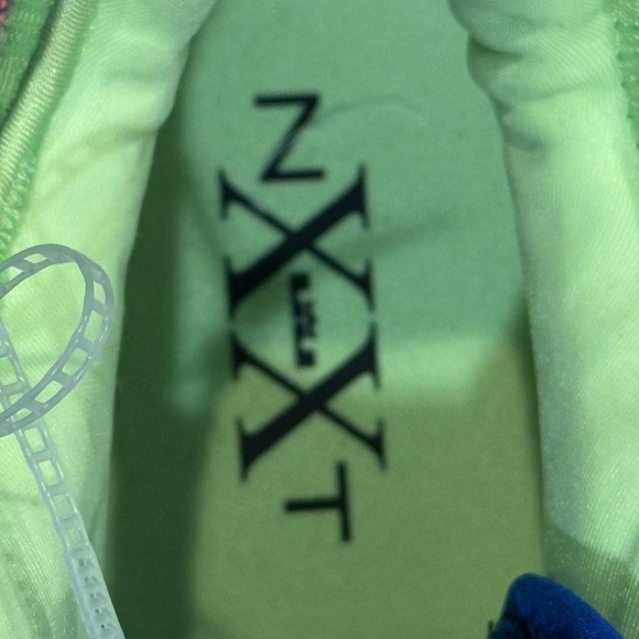 Nike Lime Green and Blue Athletic Shoes - Picture 4 of 5